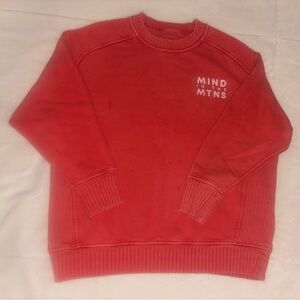 Aerie Red Crewneck Men's Sweater
